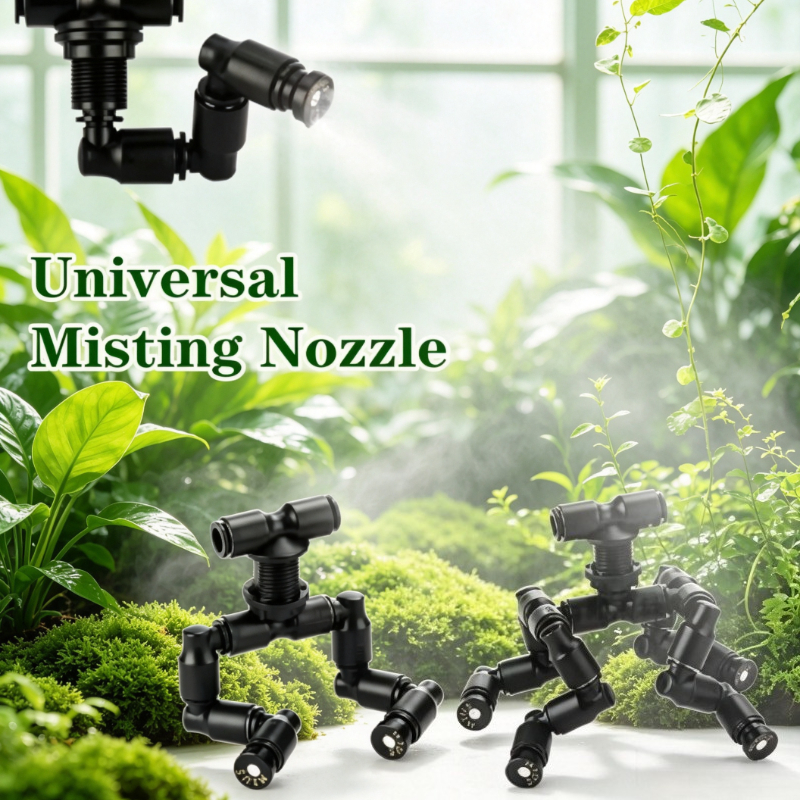 Misting Nozzle Reptile - Universal Misting Nozzle 360°Rotatable Fogger Sprayer