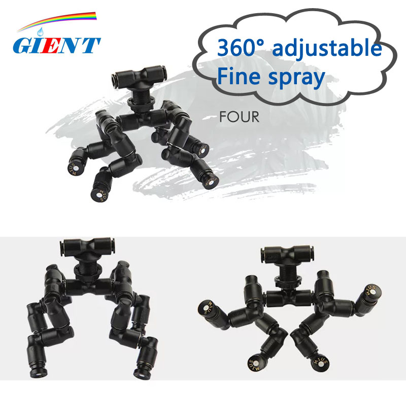 Misting Nozzle Reptile - Reptile Fogger Mist Sprinklers,360°Adjustable Misting Nozzles