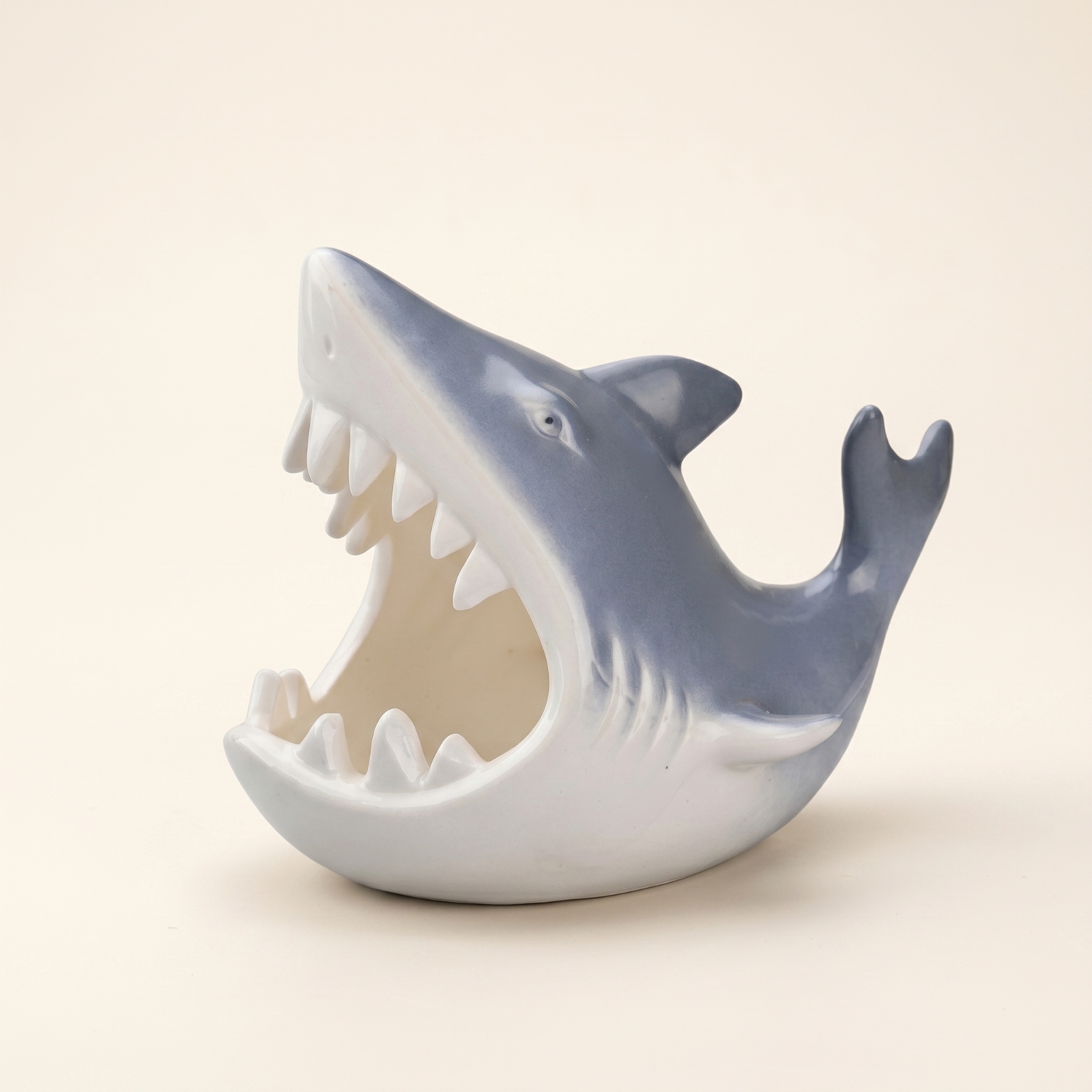 Hide Cave Ceramic - Aquarium Shelter with Open Mouth Hollow