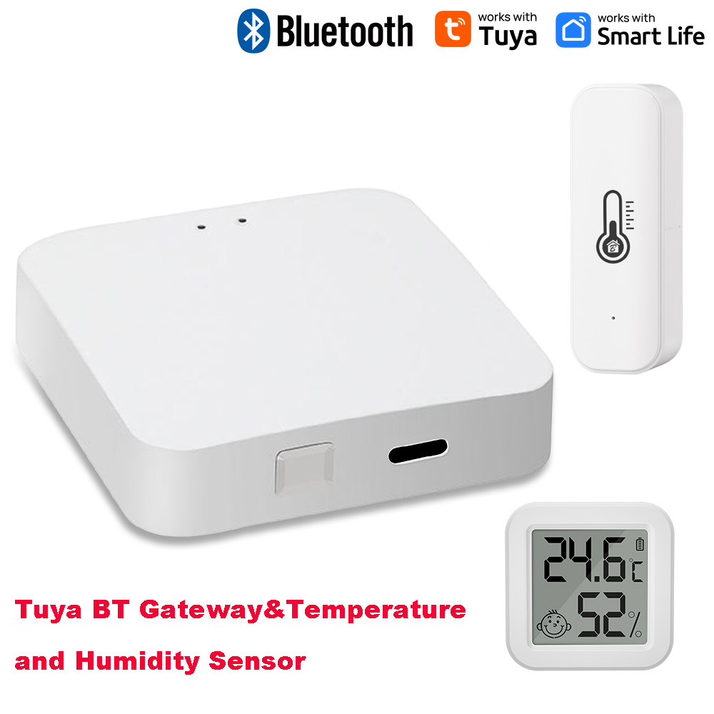 Digital Hygrometer Probe - Tuya Bluetooth Gateway Hub or Bluetooth