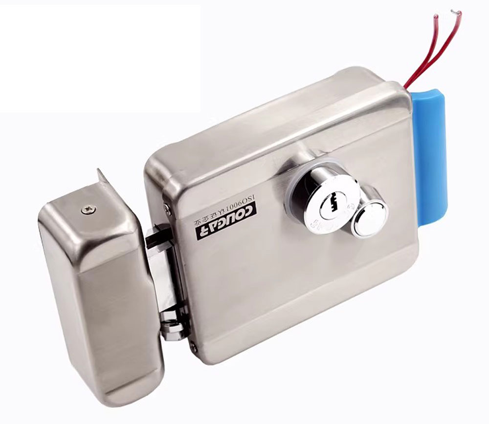 Glass Door Hinge - Electric Electronic Door Lock DC 12V
