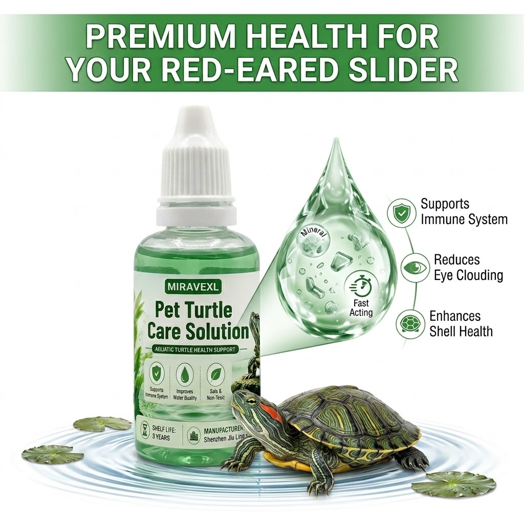 Water Dish Reptile - MIRAVEXL Aquatic Turtle Care Solution Water