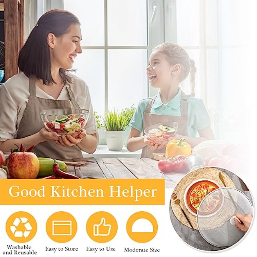 Gerrii 6 Pcs Metal Mesh Food C - Screen Top Mesh review and price