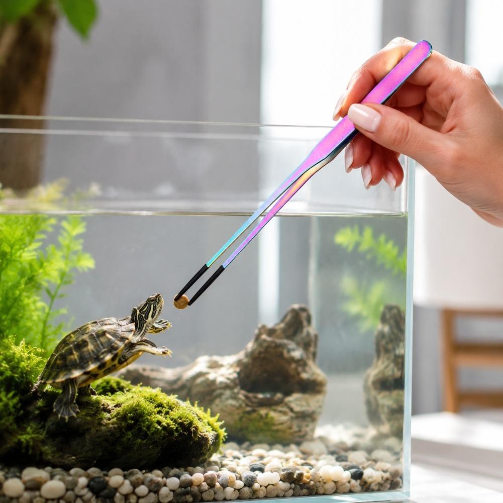 2PCS Stainless Steel Reptile F - Feeding Tong Stainless review and price