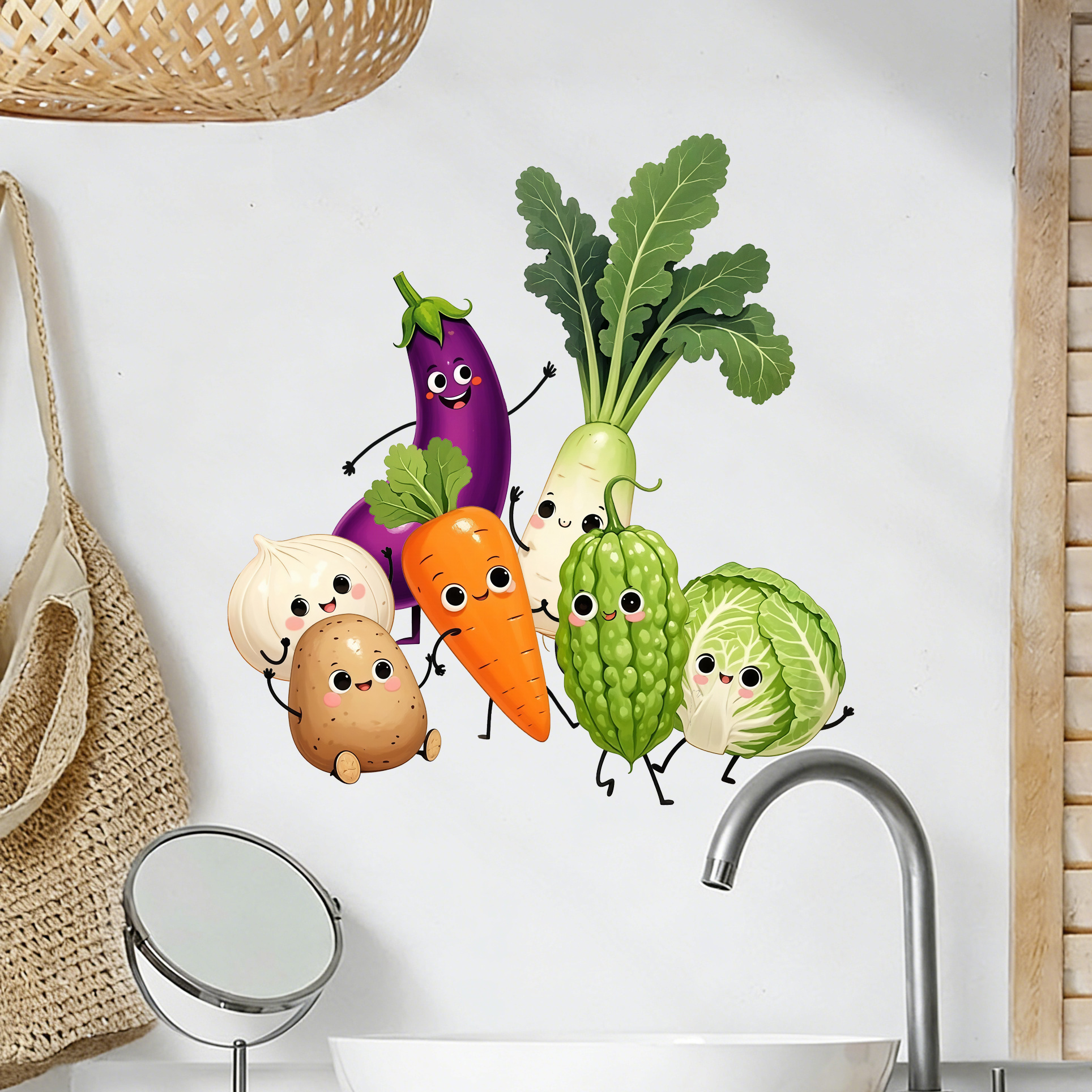 Emotionally Expressive Vegetab - Pvc Panel Background review and price