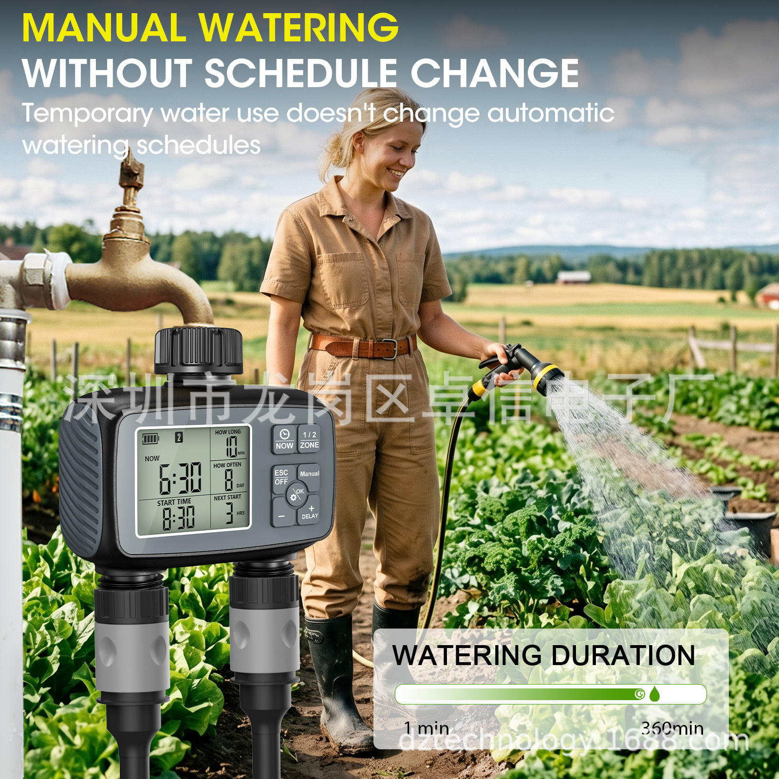 Smart Garden Water Timer with  - Timer Dual Outlet review and price