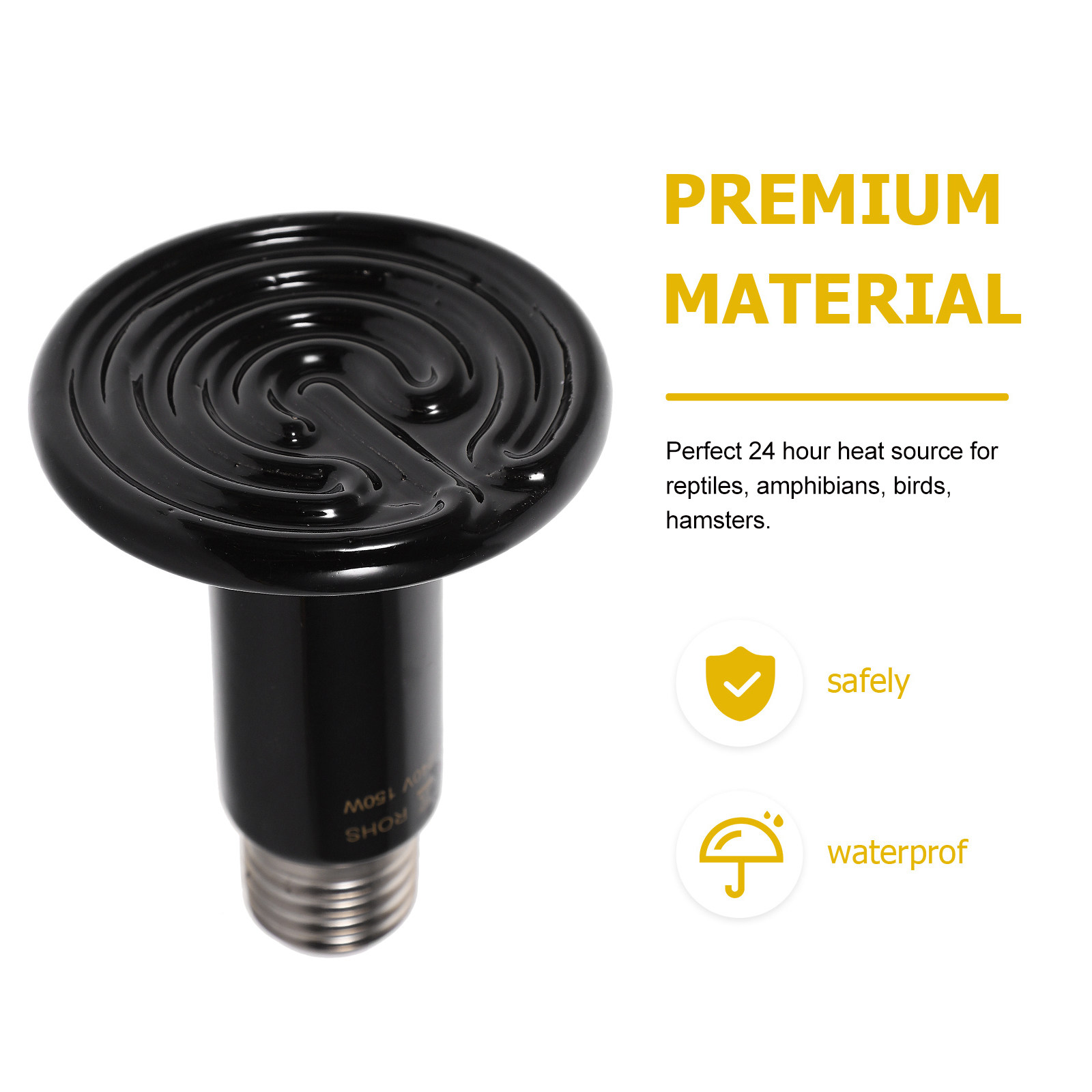 1Pcs Solid Ceramic Heater Lamp - Ceramic Heat Emitter review and price