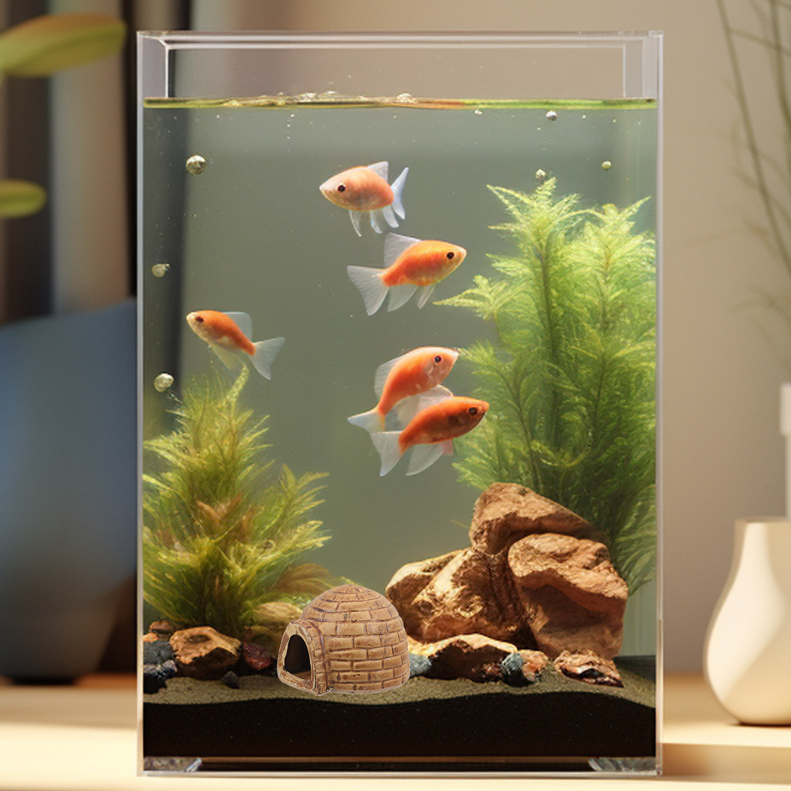 Premium Ceramic Aquarium Hides - Hide Cave Ceramic review and price