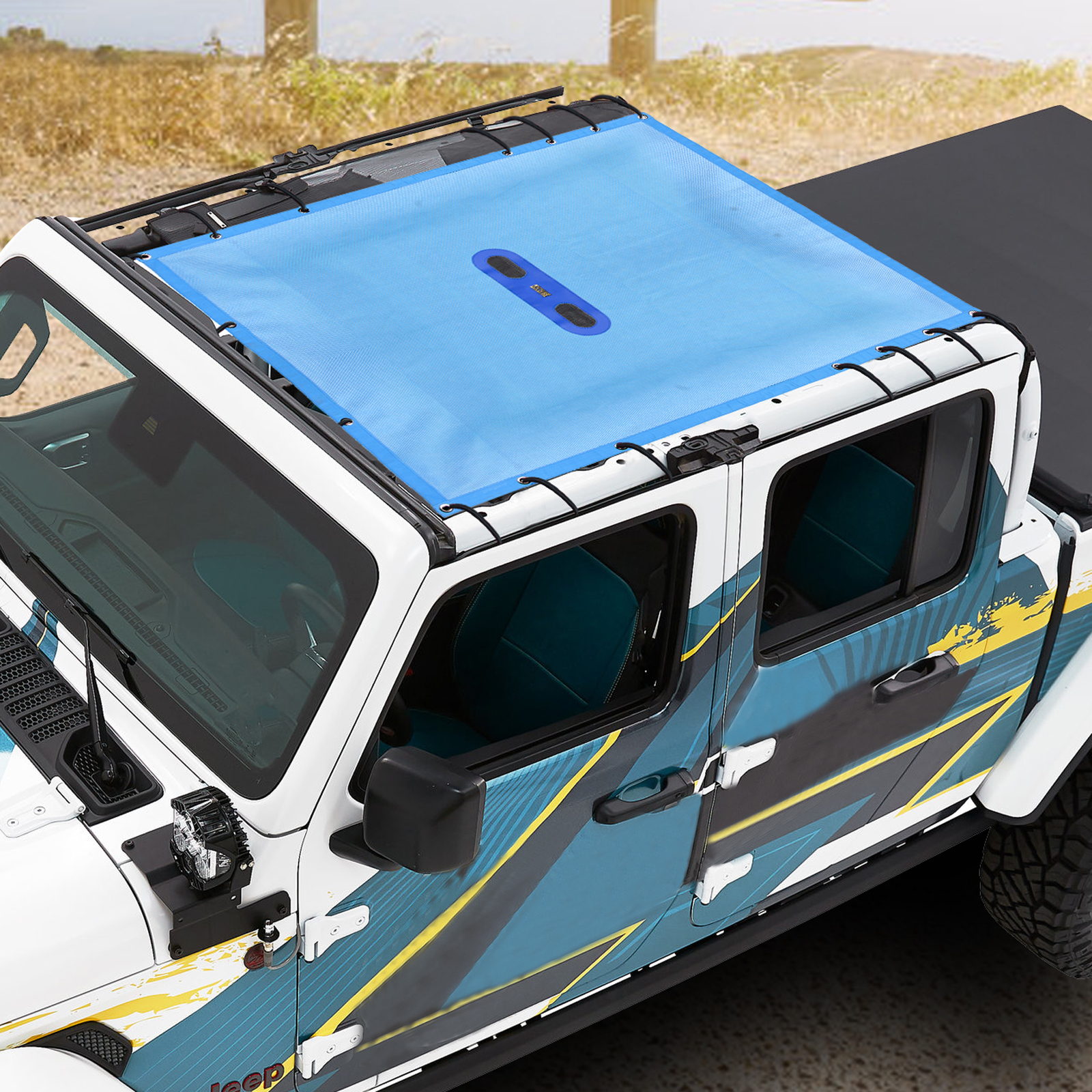 For Jeep Gladiator JT 4 Door A - Screen Top Mesh review and price