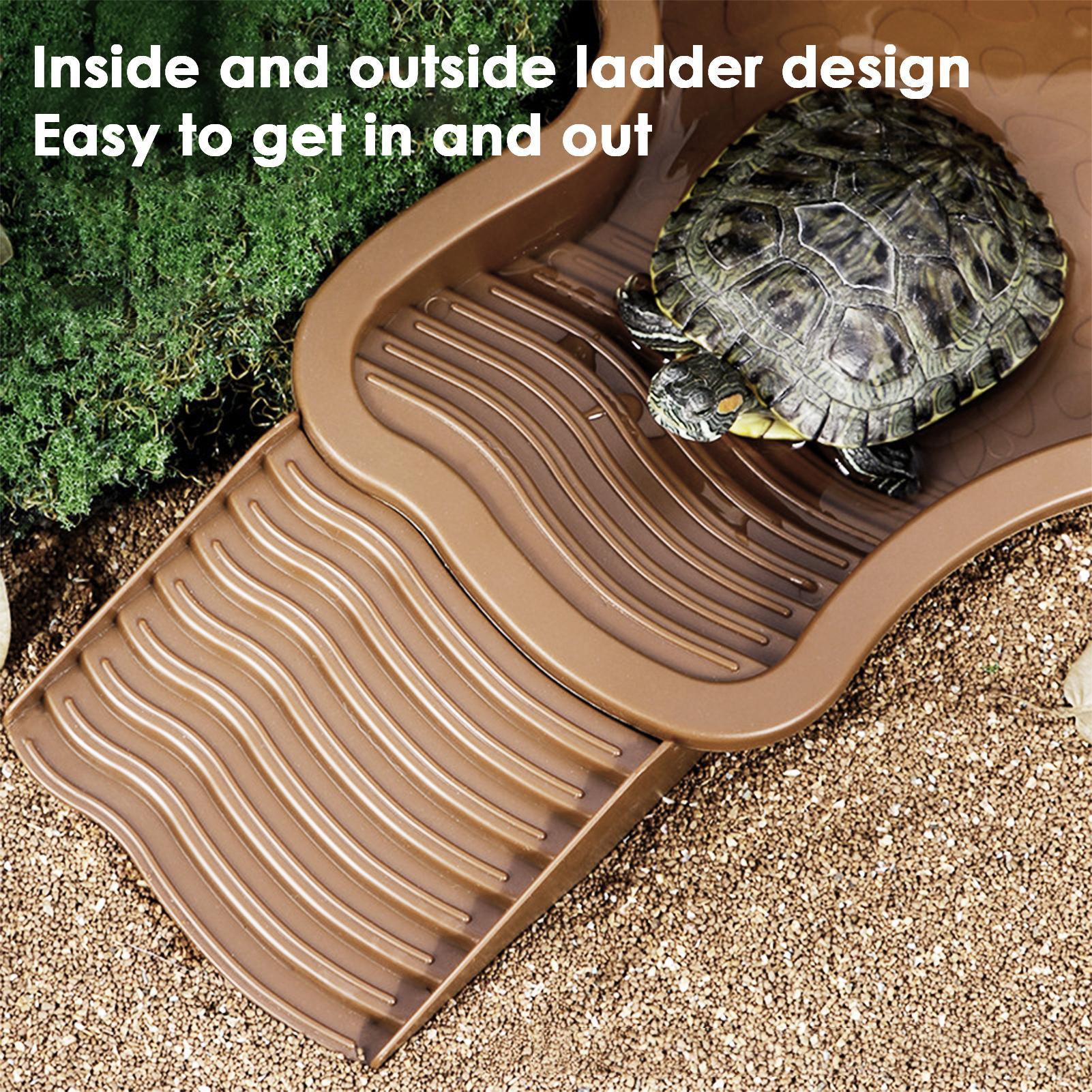 Reptile Bathing Pool with Ramp - Water Dish Reptile review and price