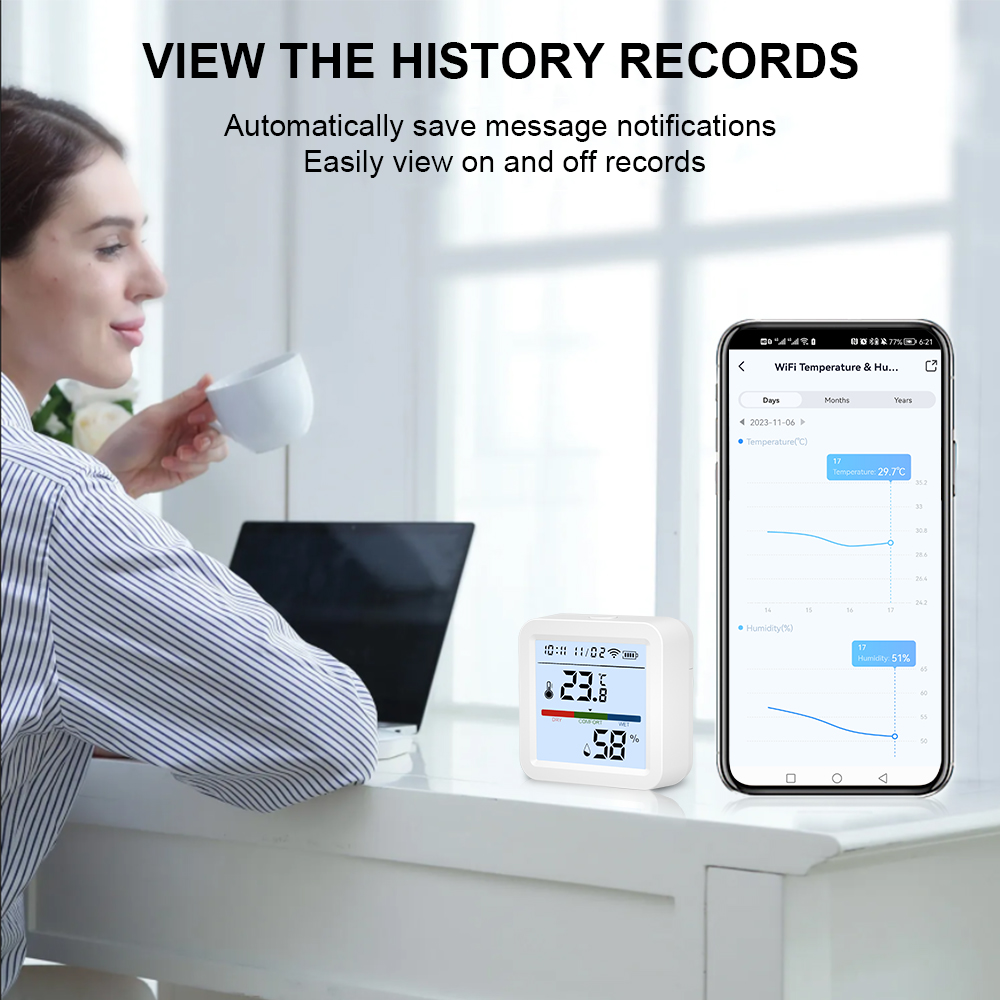 ONENUO Tuya WIFI Temperature H - Digital Hygrometer Probe review and price