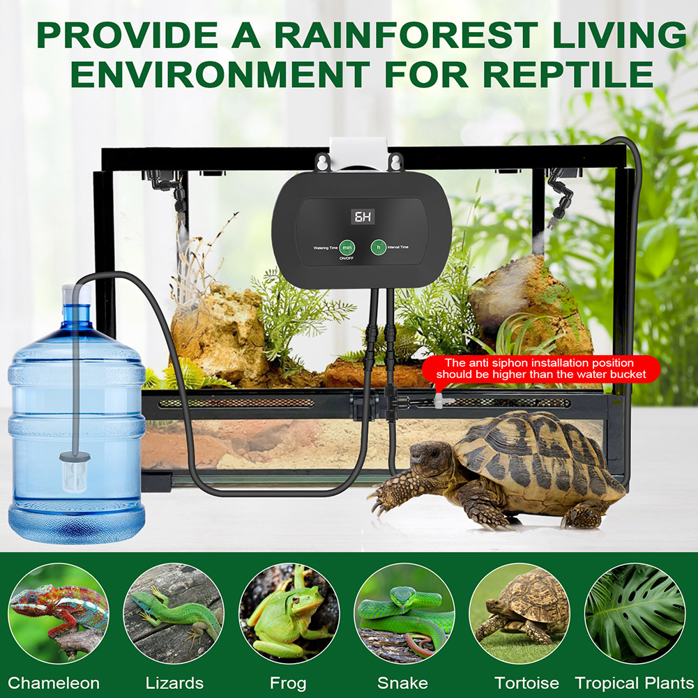 Automatic Reptile Mist Sprinkl - Misting Nozzle Reptile review and price