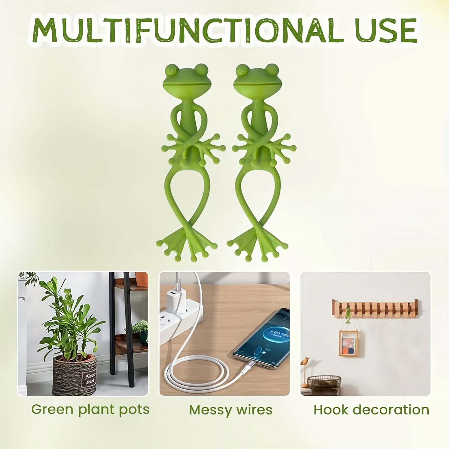 Creative Green Frog Plant Fixi - Vine Climbing Plastic review and price