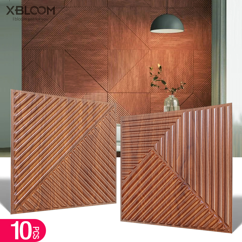10pcs 30x30cm 3D Art Wall Pane - Pvc Panel Background review and price