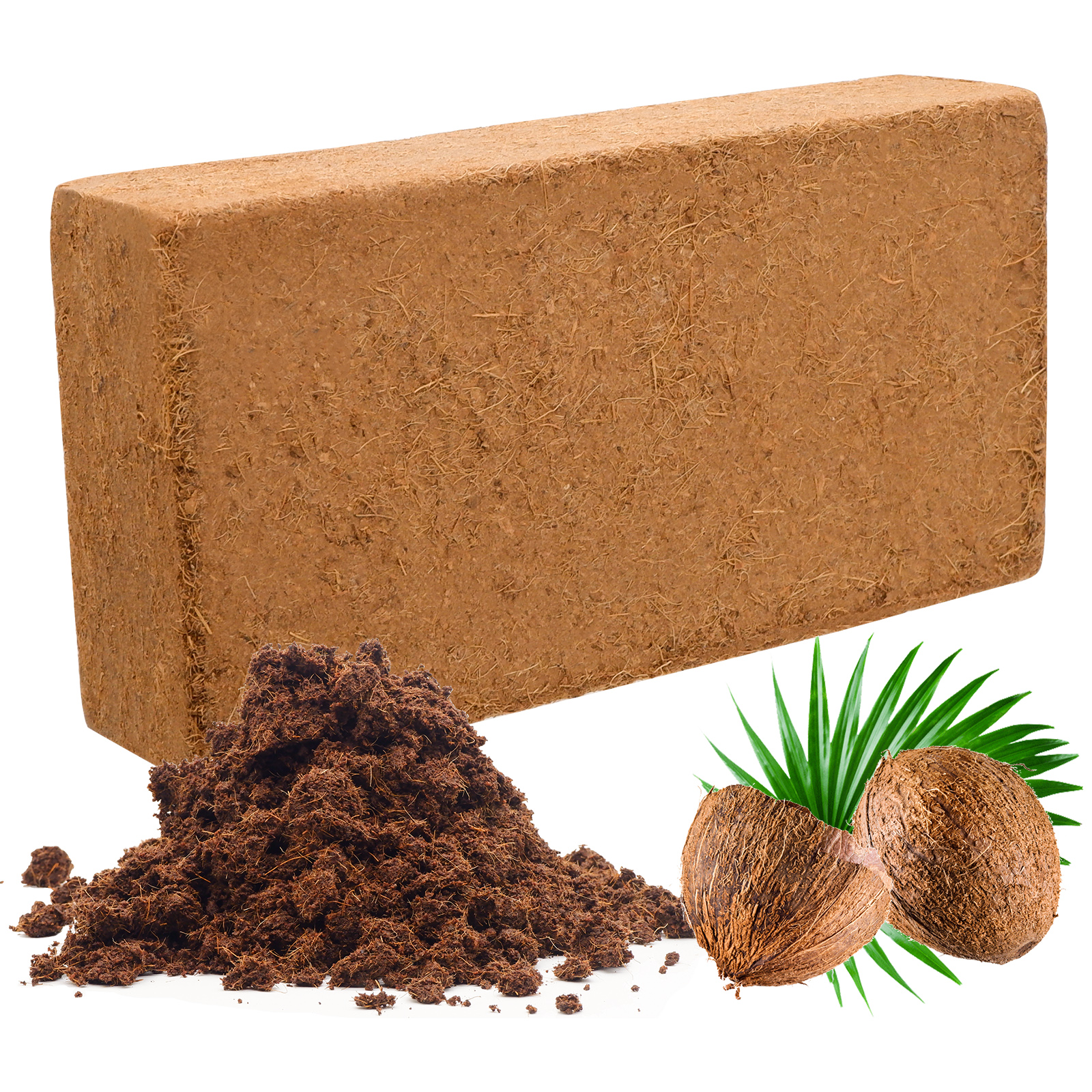 1 Pack Premium Coco Coir Brick - Substrate Coconut Fiber review and price