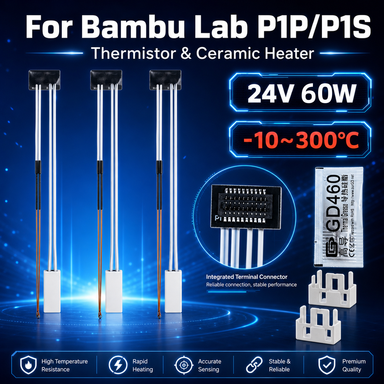 Caremic Heater & Thermistor Fo - Ceramic Heat Emitter review and price