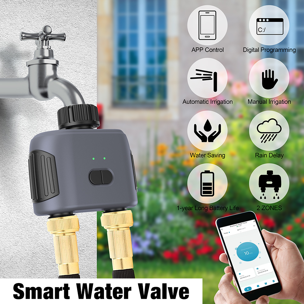 2 Outlets Tuya Smart Garden Wa - Timer Dual Outlet review and price