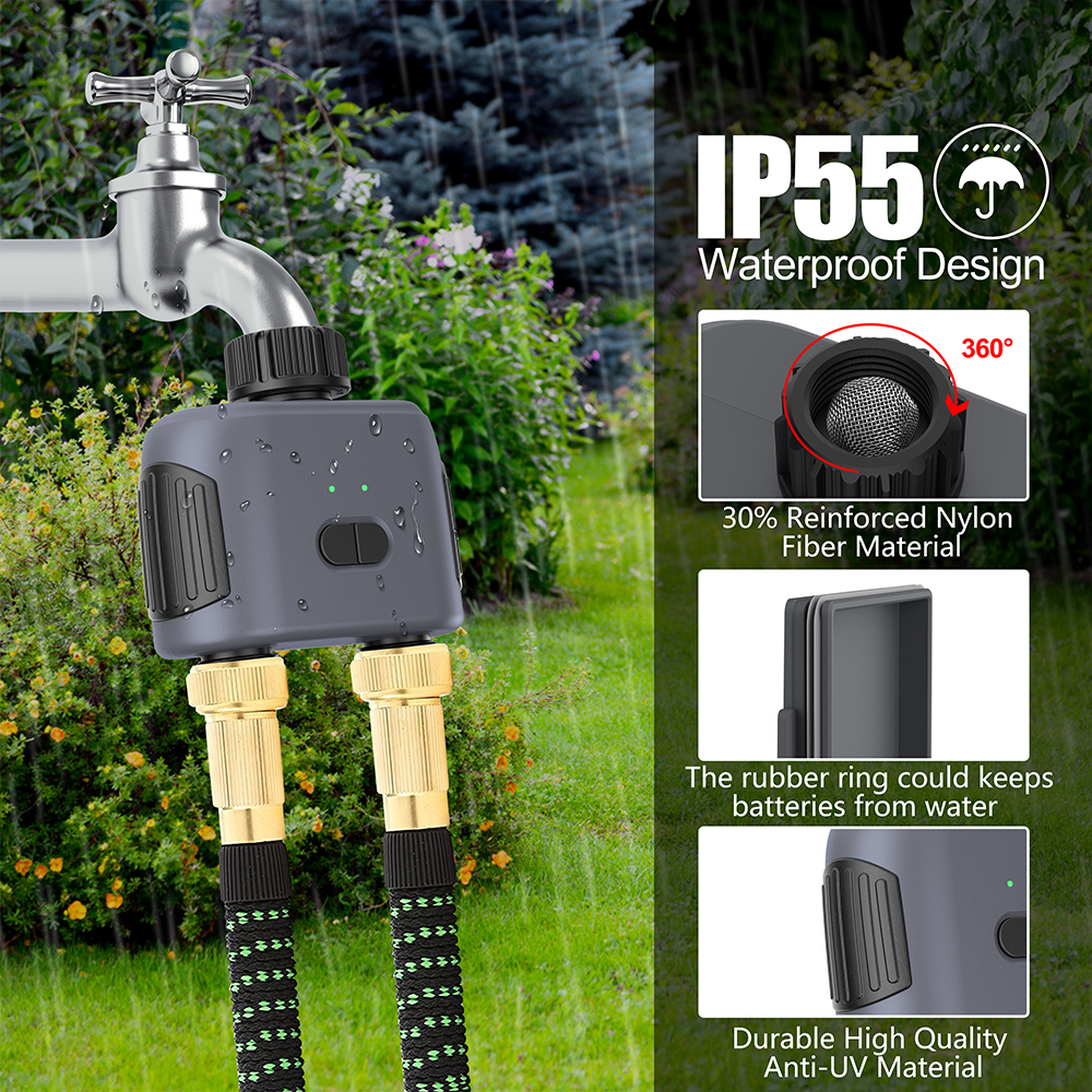 2 Outlets Tuya Smart Garden Wa - Timer Dual Outlet review and price